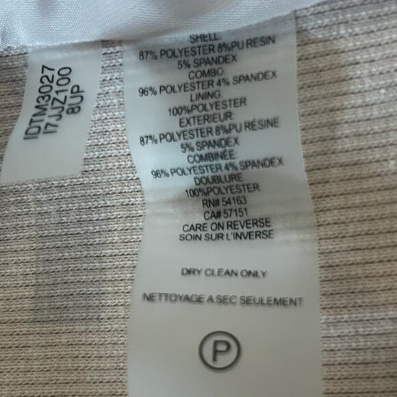 NWOT Ivanka Trump Blush Pastel Pink Faux Soft Suede Jacket - Picture 5 of 8